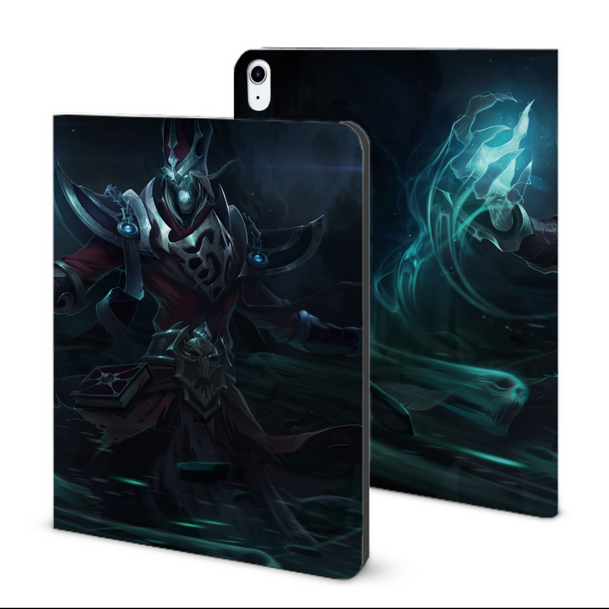 （画像用） リーグ・オブ・レジェンド League of Legends LOL IPad ケース ブック型 PUレザー TPU 耐衝撃 軽量 薄型 ペン収納なし 全面保護 IPad 各モデル対応